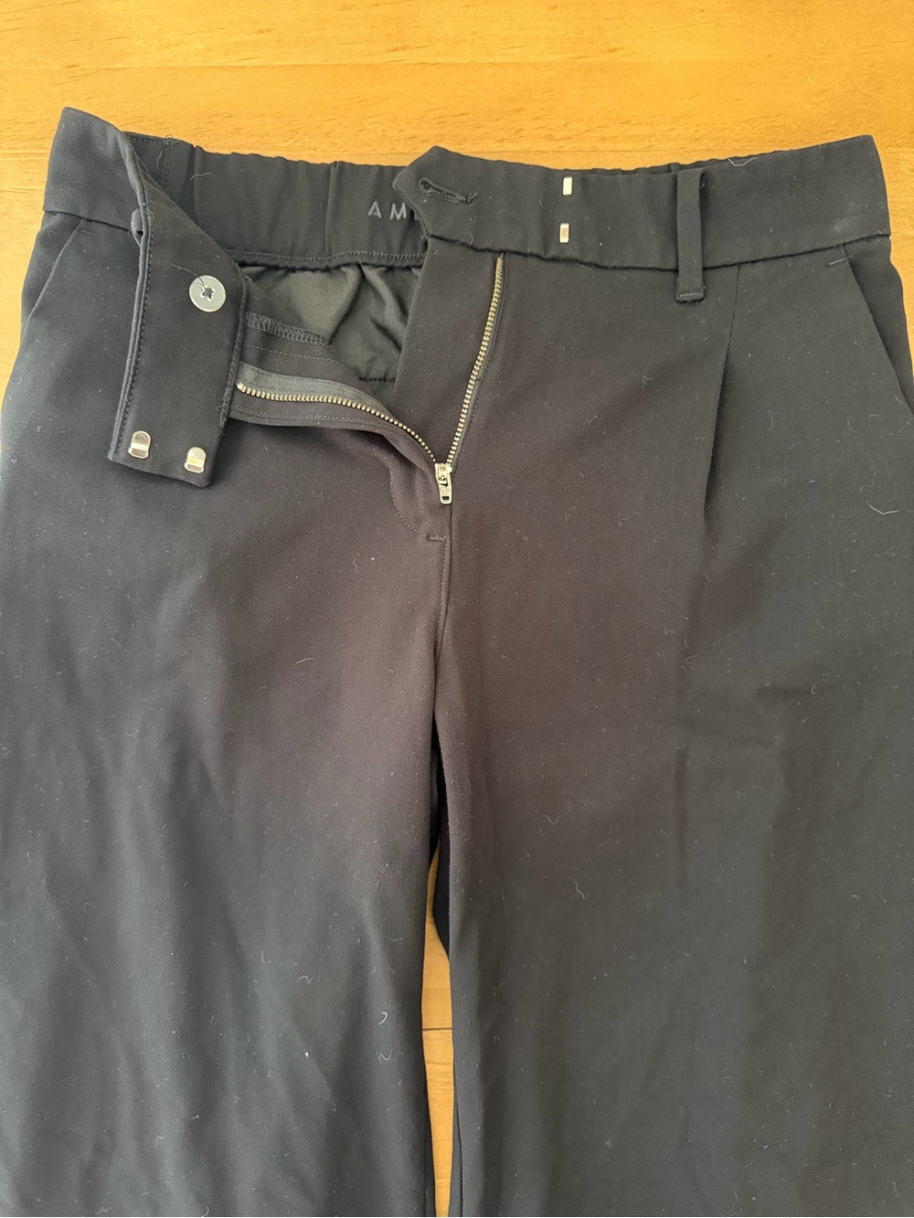 American Eagle Outfitters Women's Wide Leg Pants in Navy - Picture 5 of 5